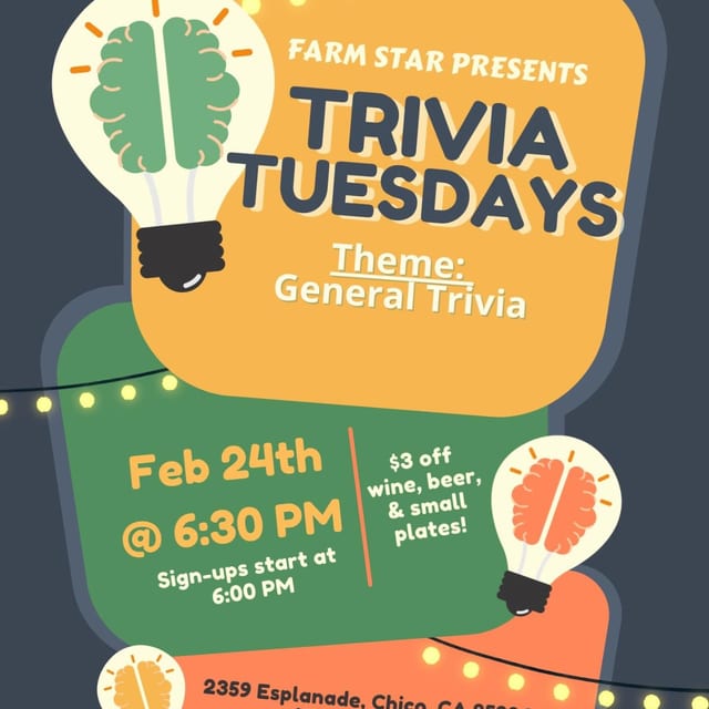 Trivia Tuesdays at FarmStar